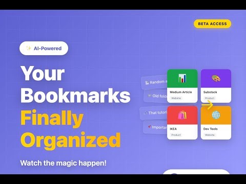 Getting Started with Bookmarkify - The AI Bookmark Manager That Changes Everything