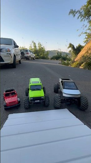 3 RC Cars Size Test Challenge | Small vs Medium vs Monster!🚙🏁