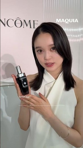 We interviewed #AkariTakaishi 🤍 What are her favorite Lancôme items? #MAQUIA #MakeTomorrow'sMe #B...