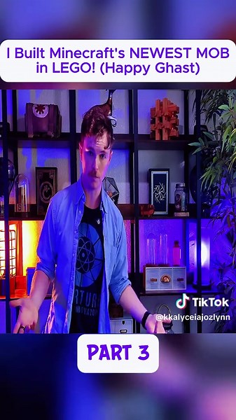 I Built Minecraft's NEWEST MOB in LEGO! (Happy Ghastly) #happyghast #minecraft #mob #lego #diy