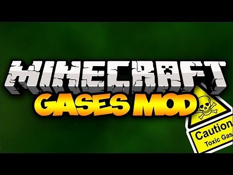 Minecraft: GASES! (Toxic & poisonous gases!) | Mod Showcase