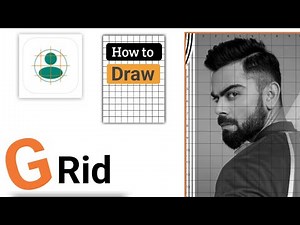 How to Draw GRID For all SIZE paper | Grid For BEGINNERS