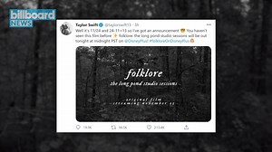 43K views · 138 shares | Billboard News: Taylor Swift is dropping a surprise 'Folklore: The Long Pond Studio Sessions' film. | Billboard | Facebook