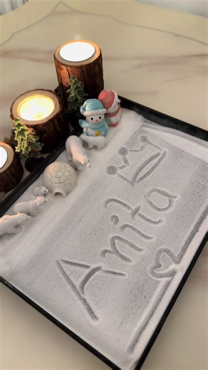 The Art of Sand Writing: Anita's Creative Journey