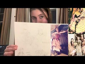 costume design - saloon girls and prairie dresses