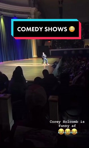 Hilarious Moments with Comedian Corey Holcomb on Stage