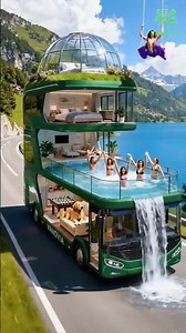 Luxury on Wheels: The Ultimate Triple Deck RV of the Future #dreamrv #nextgenrv