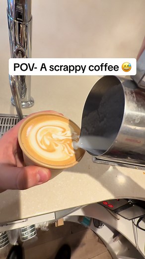 Creative Latte Art Fails from a Scrappy Barista