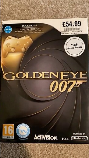 Goldeneye 007 + Wii controller!