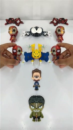 Deadpool thor Spider-Man Captain America avengers Superman Pokemon Pikachu satisfying #spiderman