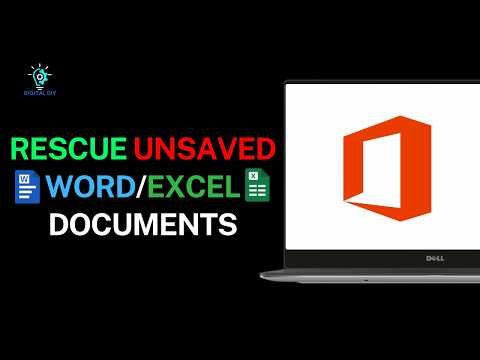 How to Rescue Unsaved Word/Excel Documents in Office?
