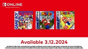 任天堂在其 Switch Online 服務中添加了三款經典的馬里奧 Game Boy 遊戲