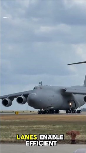🔥 C-5 Galaxy: The Giant Aircraft That Can Carry 122 Tons!
