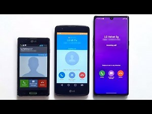 3 LG Phone incoming calls Lifes Good 2012 VS 2016 VS 2020 ringtones