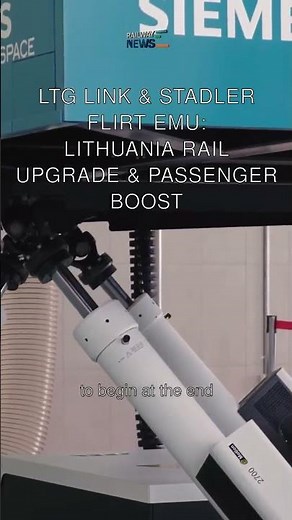 LTG Link & Stadler Flirt EMU: Lithuania Rail Upgrade & Passenger Boost