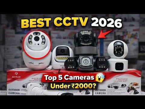 Best CCTV Cameras Under ₹2000|🔥Top 5 WiFi Cameras(2026)
