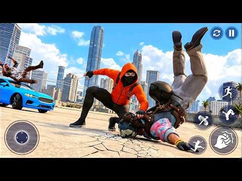 Flying Spider Hero City action