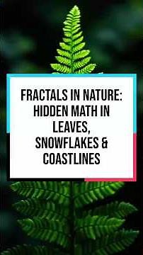 Fractals in Nature: Hidden Math in Leaves, Snowflakes & Coastlines