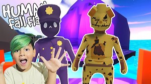 10K views · 436 reactions | Jugamos una nueva aventura con Springtrap y el guardia de seguridad de FNAF en Human Fall Flat en Español. | Karim Juega | Facebook