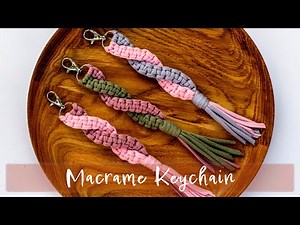 DIY Macrame Keychain