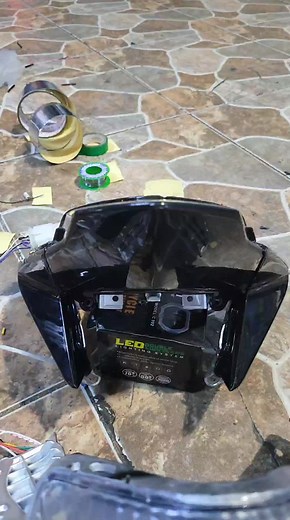 Motorcycle LED Tail Light Repair Guide