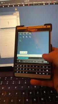 BlackBerry 10 #QNX Desktop Application for controlling and managing your device #python #blackberry