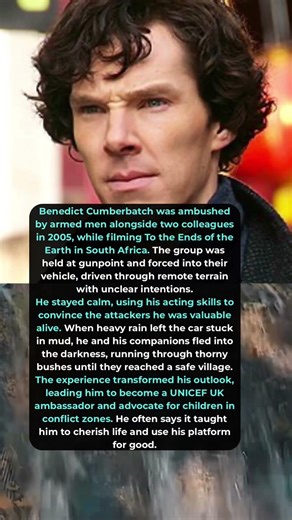 An Interesting Story from Benedict Cumberbatch’s Life