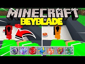 OUT!!! BEST BEYBLADE ADDON/MOD FOR MINECRAFT PE 1.21! (MINECRAFT BEDROCK)