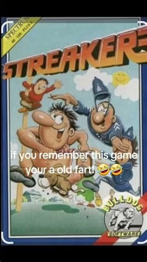 are you this old? "Streaker" game, Sinclair ZX Spectrum in 1987 #retro #classicgaming #retrogame