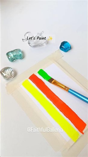 Easy Islamic painting for beginners using neon colors🔥💫 #allah #calligraphy #artshorts