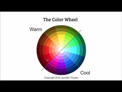 Color Theory: Warm Blue vs. Cool Blue