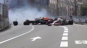 So kommt es zum heftigen Crash in der 1. Runde