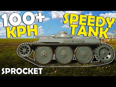 100+KPH Super SPEED Tank! - Sprocket Gameplay
