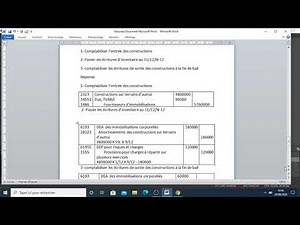 comptabilité approfondie exercices corrigés