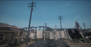 Animated Utility poles Fallout 3