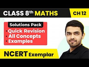 Introduction to Graphs - Quick Revision/Examples Que (1 - 10) | Class 8 Maths Ch 12 NCERT Exemplar
