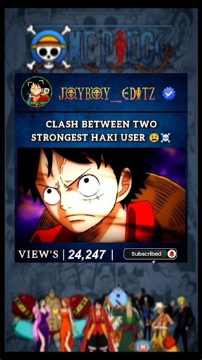 | Strongest 🗿 Haki | #luffy #shorts #trending