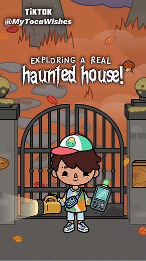# Toca story: exploring a REAL haunted house! 🎃🕯️ Tags: #tocaboca #tocaworld #tocatoker #tocabocalifeworld #tocaaesthetic #tocainspo #tocaidea #tocafall #tocahalloween #fall #halloween #tocastory #tocastoryideas #tocaroleplay #tocaroleplays #tocahauntedhouse @Toca Boca