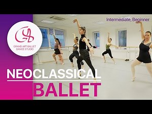 Neoclassical dance class / Ballet class for intermediate and beginners. #balletclass #neoclassical