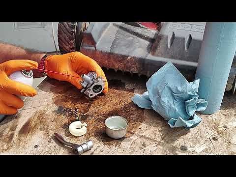 Carburetor Cleaning on a Troy Bilt Lawn Mower