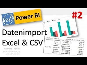 Power BI - Importing Excel and CSV data - Part 2
