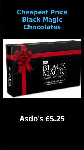 How to buy the cheapest Nestle Black Magic Dark Chocolate Box (348g)? A delicious treat!