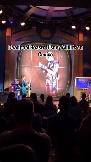 2.1K views · 13 reactions | Deadpool roasts Disney adults during adults only show on the #DisneyDestiny | Mouse Vibes | Facebook