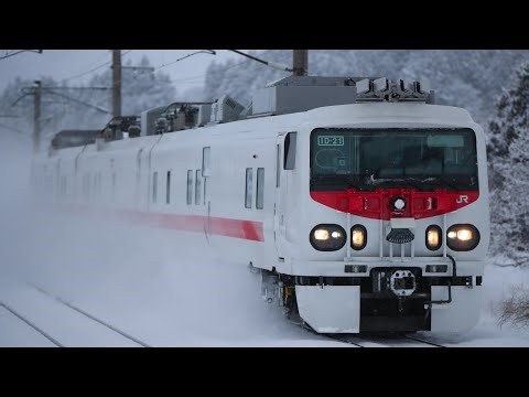 キヤE193形 新機器性能試験 羽越本線の踏切通過 Easti-D