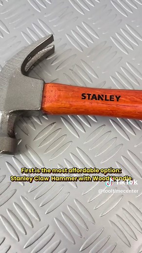 Choose from the three types of Stanley Claw Hammer. There’s a perfect item to fit evey job!