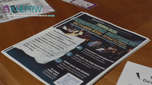 Check out this video recap of the kickoff to the 2025 Translocal Afrofuturism Conference at the Kheprw Institute! Two weeks ago Kheprw featured Maurice Broaddus and Dr. Reynaldo Anderson at Mumbo Jumbo for a conversation about how Afrofuturism could serve as a framework for community building and change making. What a great conversation it was! Thank you to everyone who came out to participate in the discussion, and to all who supported this year's Afrofuturism Conference! To check out the full 