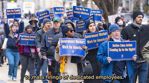 Your donation to the AFGE Federal Employee Defense Fund will directly support our legal efforts to defend the rights, jobs, and union of the patriotic Americans who are serving their country in the government. Help us fund the fight: www.afge.org/donate | AFGE