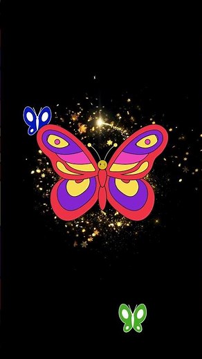 Butterflies | High Contrast for Babies #sensoryvideo #cute