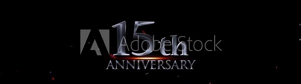 Happy 25th Anniversary Animation Text, Celebration 16th Happy Anniversary, Happy 15th birthday greeting Text Animation, 15th Anniversary Video, Happy 15th Anniversary Videos