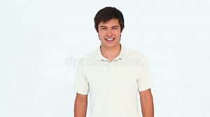 Man Turning His Head Back and Forth Stock Footage - Video of shot, person: 43003796